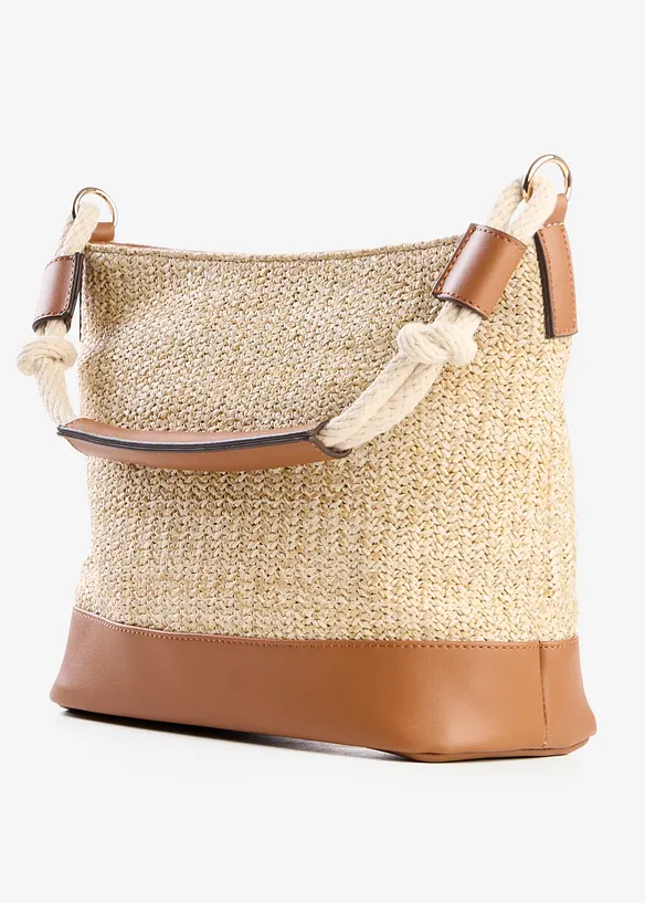 Handtasche Strohoptik, bonprix