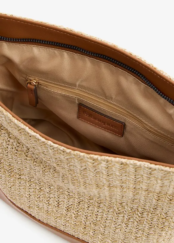 Handtasche Strohoptik, bonprix