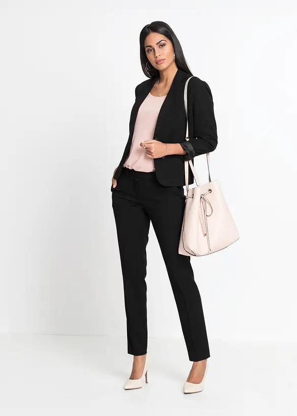 Blazer &agrave; poches passepoil&eacute;es, petite stature, bonprix