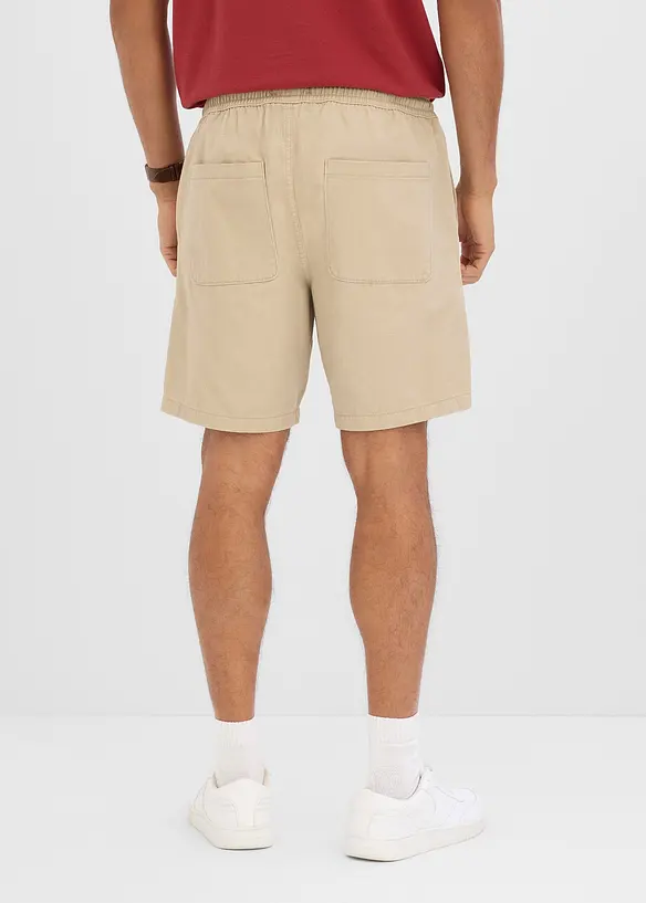 Shorts mit Dehnbund in Relaxed Fit, bonprix
