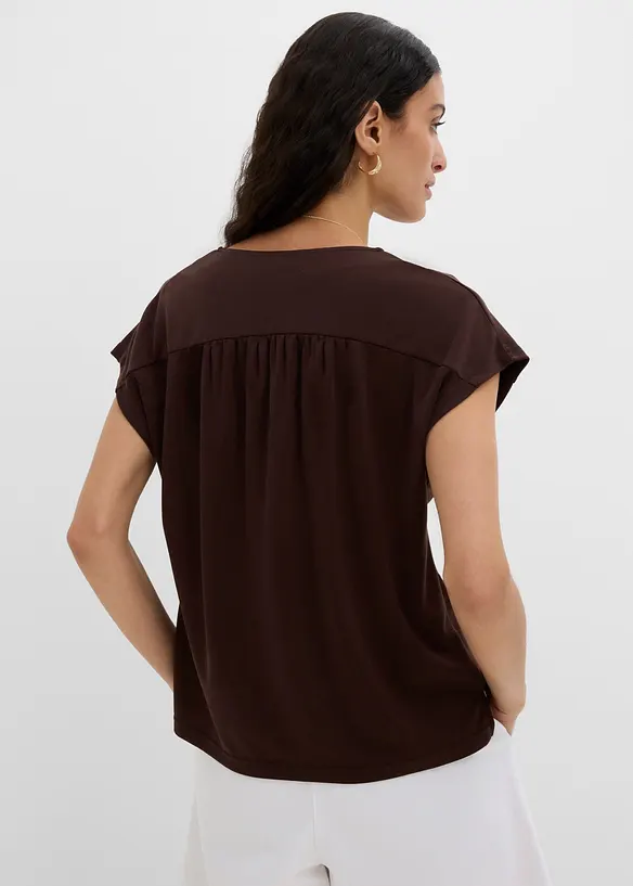 Shirtbluse aus Viskose Piqu&eacute;, bonprix