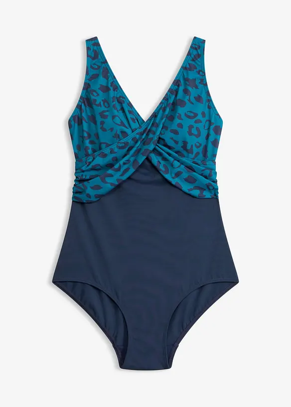 Maillot 1 pi&egrave;ce en polyamide recycl&eacute;, bonprix