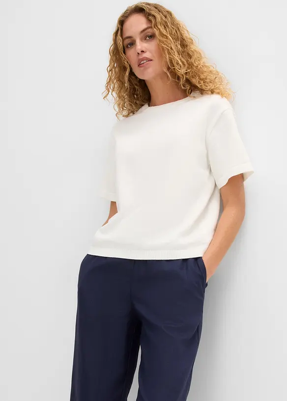Leinen-Culotte, wadenlang, bonprix