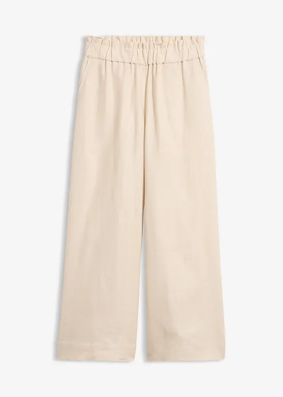 Leinen-Culotte, wadenlang, bonprix