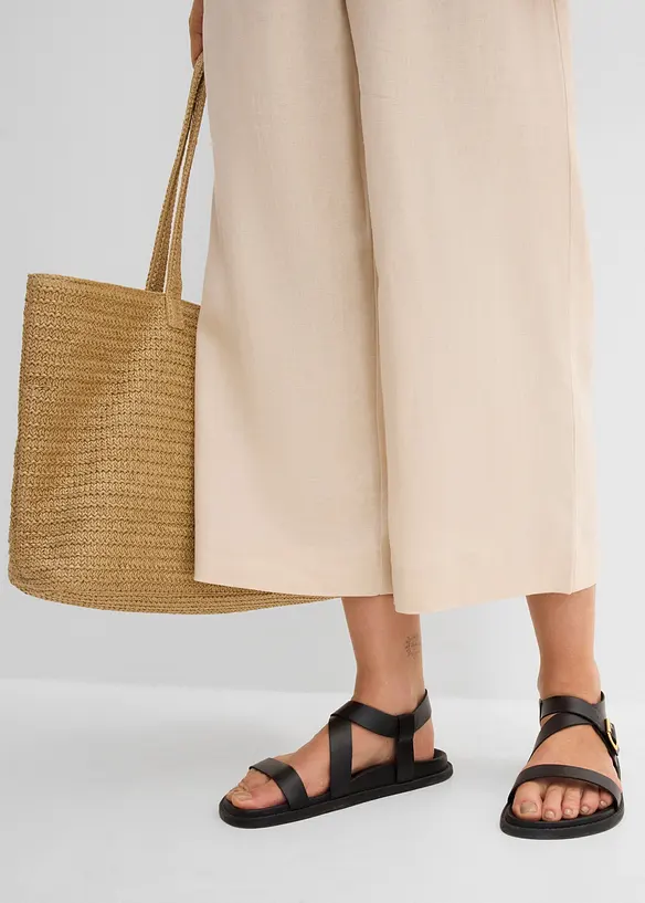 Leinen-Culotte, wadenlang, bonprix