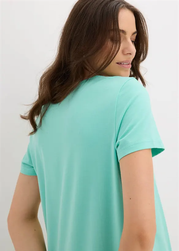 Lot de 2 chemises de nuit 100% coton, bonprix