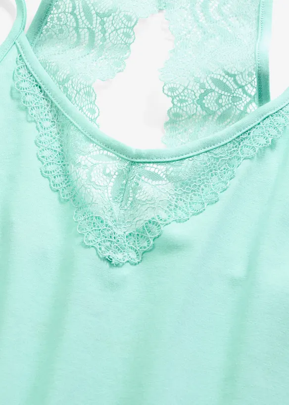 Nuisette &agrave; dos en dentelle, bonprix