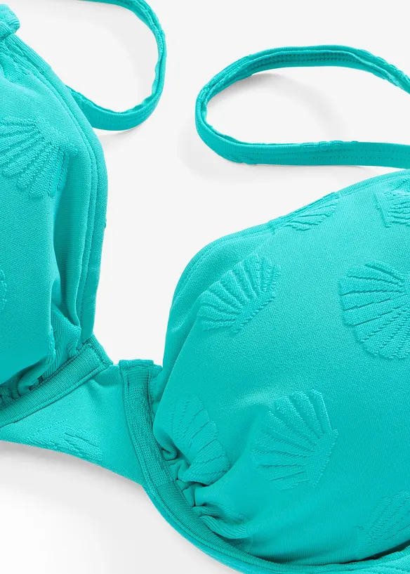 Bikini &agrave; armatures en mati&egrave;re textur&eacute;e (ens. 2 pces), bonprix