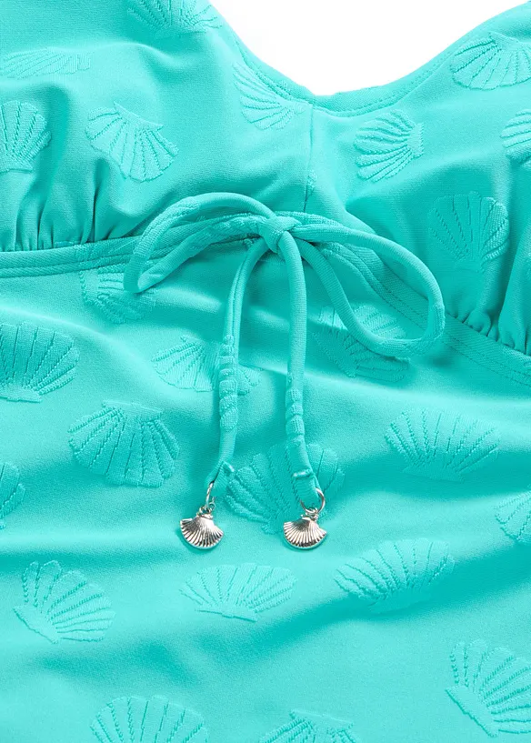 Maillot 1 pi&egrave;ce en mati&egrave;re textur&eacute;e, bonprix
