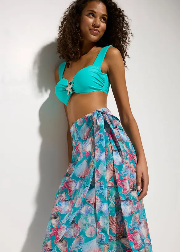 Jupe de plage transparente, bonprix