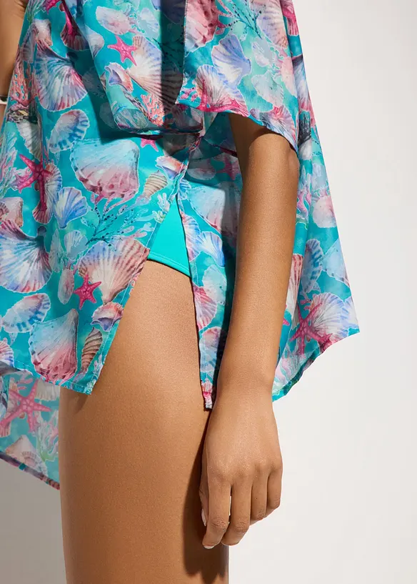 Kimono de plage transparent, bonprix