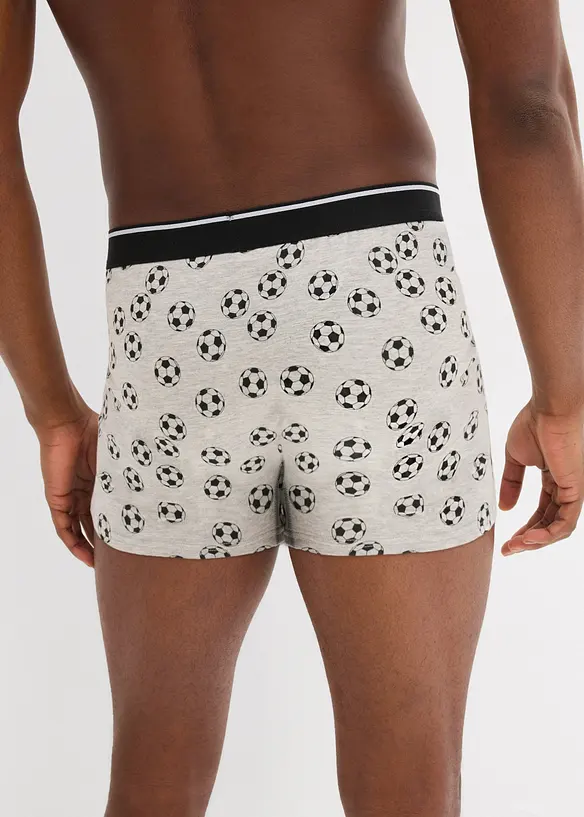 Lot de 5 boxers midi, bonprix