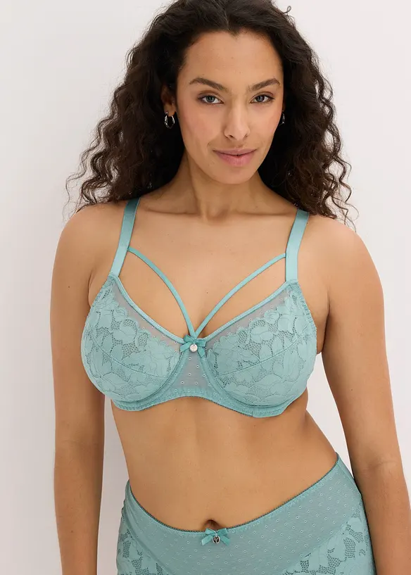 Soutien-gorge minimiseur avec dentelle, bonprix