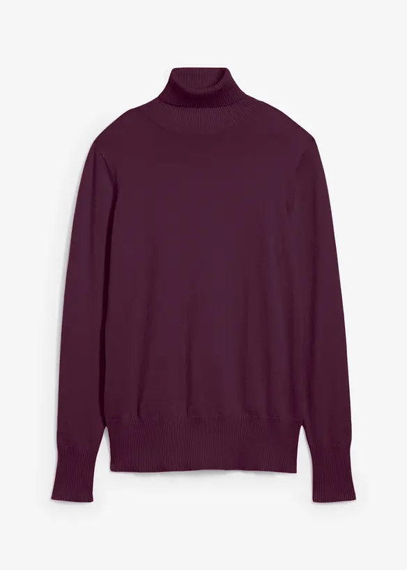 Basic Rollkragenpullover, bonprix
