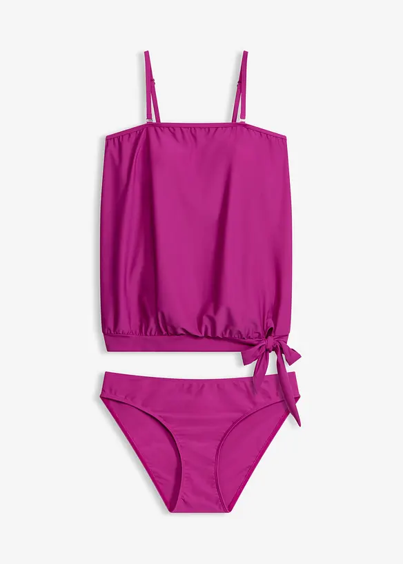 Tankini oversize &agrave; bretelles amovibles (ens. 2 pces), bonprix