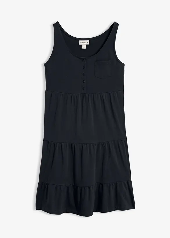 Robe courte en jersey coton, bonprix