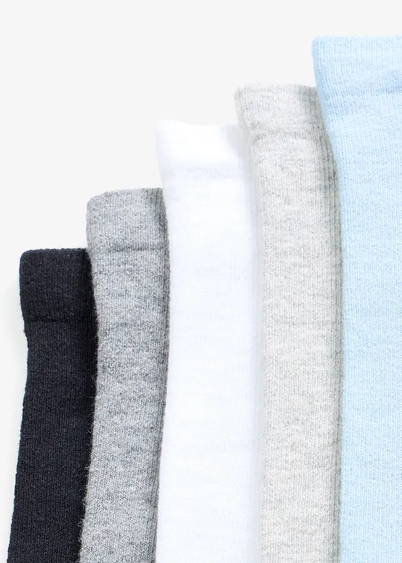 Lot de 10 paires de chaussettes, bord non comprimant, bonprix