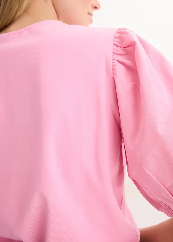 Shirt mit Ballon&auml;rmeln, bonprix