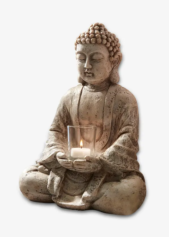 Bouddha avec photophore, bonprix