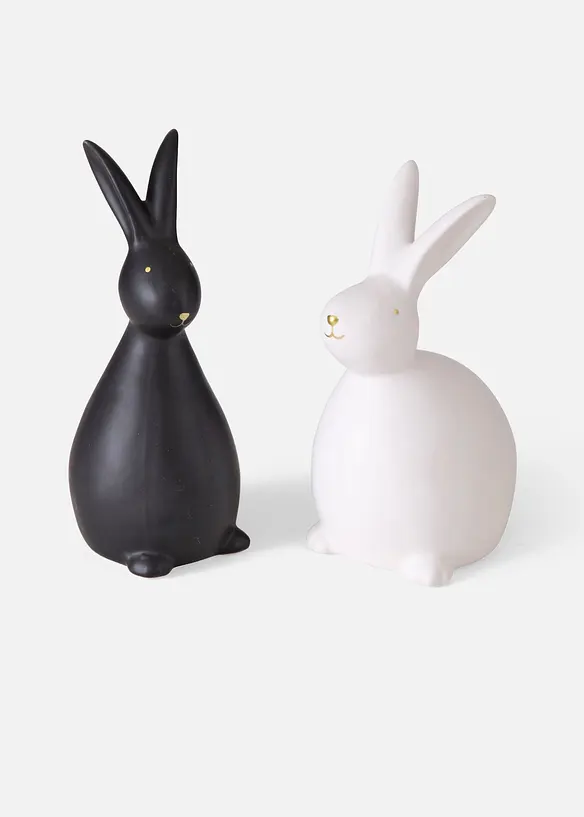 Deko-Figur Hasen (2-tlg. Set), bonprix