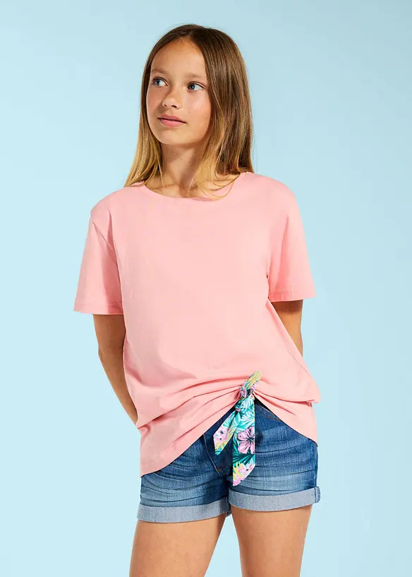 T-Shirt aus reiner Bio-Baumwolle (3er Pack), bonprix
