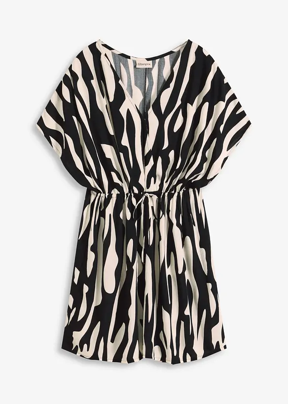 Strandkleid aus flie&szlig;ender Viskose, bonprix