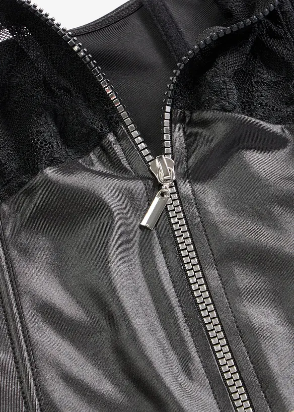Gu&ecirc;pi&egrave;re avec porte-jarretelles et string (ens. 2&nbsp;pces), bonprix