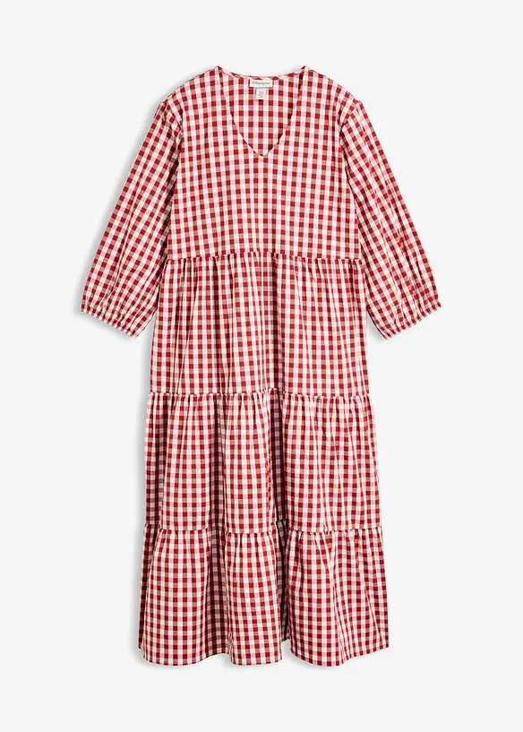 Tunika-Kleid aus festem Baumwoll-Mix, bonprix