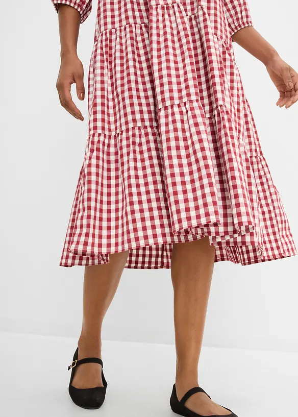Tunika-Kleid aus festem Baumwoll-Mix, bonprix