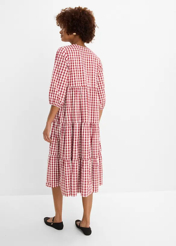 Tunika-Kleid aus festem Baumwoll-Mix, bonprix