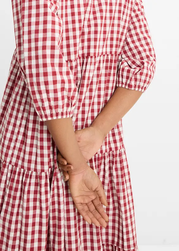 Tunika-Kleid aus festem Baumwoll-Mix, bonprix