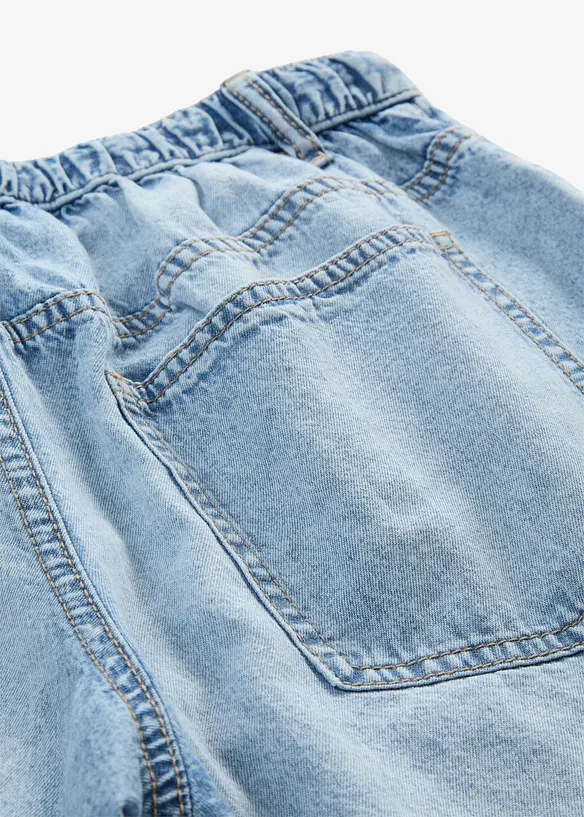 Wide-Leg-Jeans, cropped, bonprix