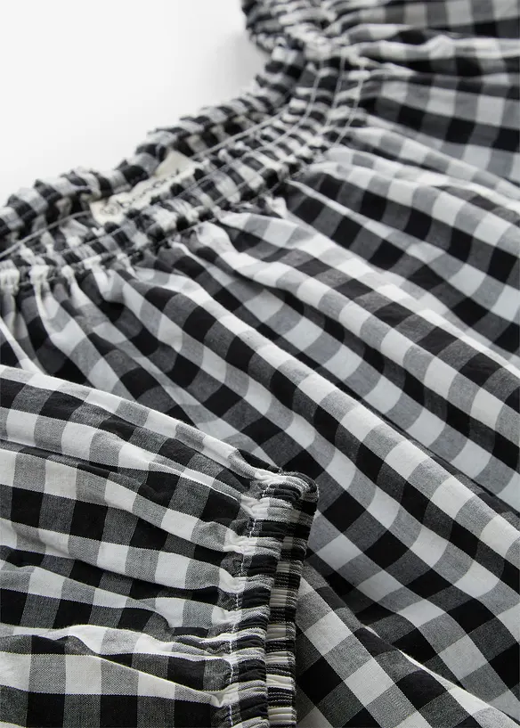 Carmenbluse aus reiner Baumwolle, bonprix