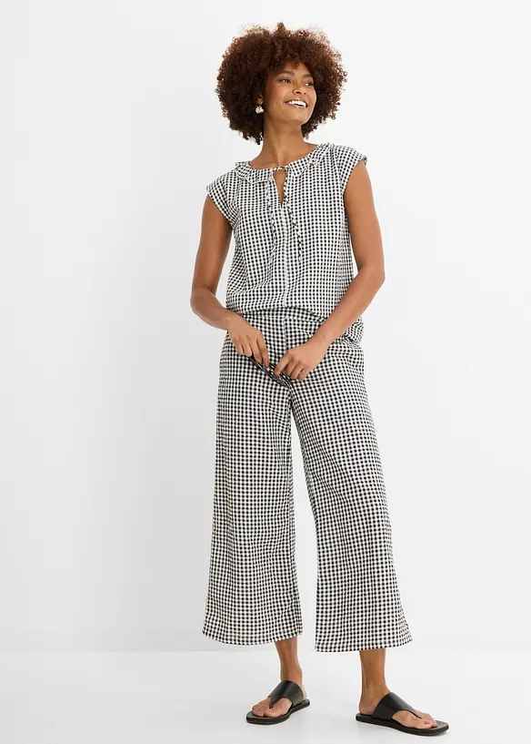 Tunique-blouse 100% coton, bonprix