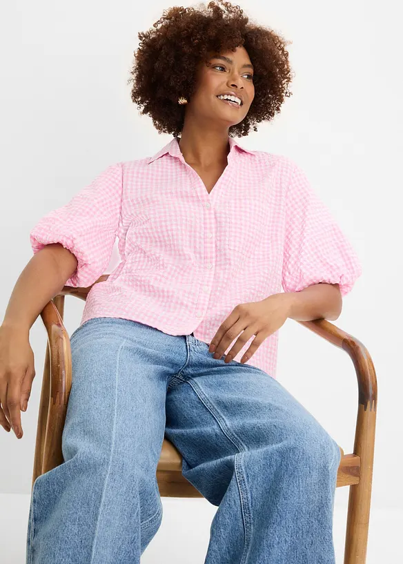 Bluse aus reiner Baumwolle, bonprix