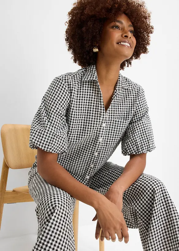 Bluse aus reiner Baumwolle, bonprix