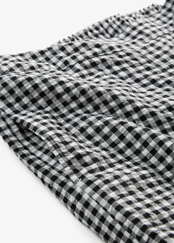 Seersucker-Schlupfhose aus reiner Baumwolle, bonprix