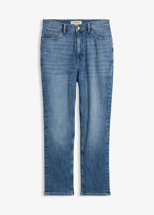 Slim-Fit-Jeans High Waist cropped, bonprix