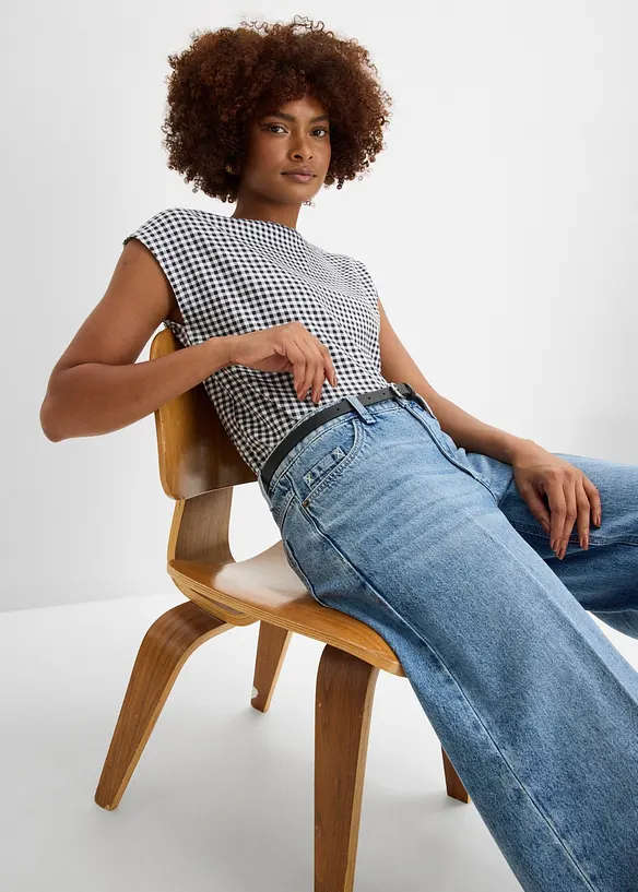 Oversize-Shirt aus schwerer Bio-Baumwolle, bonprix