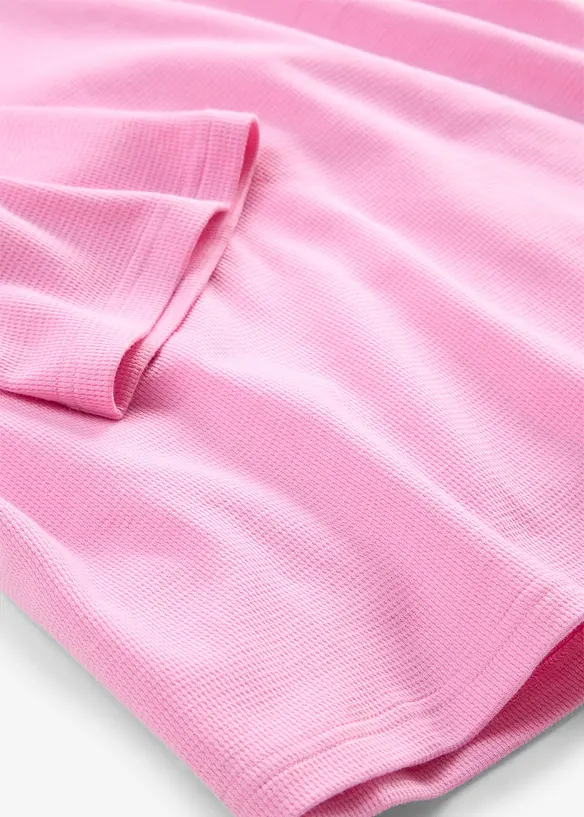 Shirt aus Bio-Baumwolle in Waffeloptik, bonprix