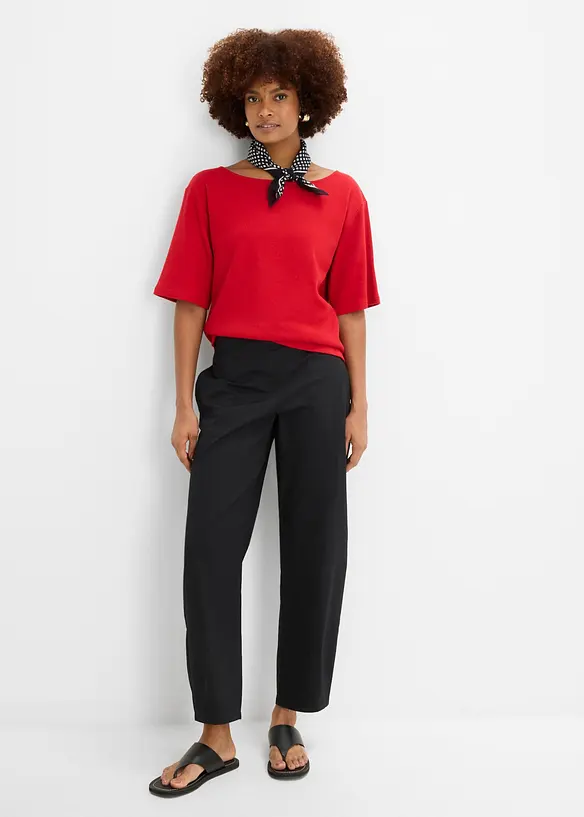 Shirt aus Bio-Baumwolle in Waffeloptik, bonprix