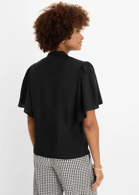 Bluse aus flie&szlig;ender Viskose, bonprix