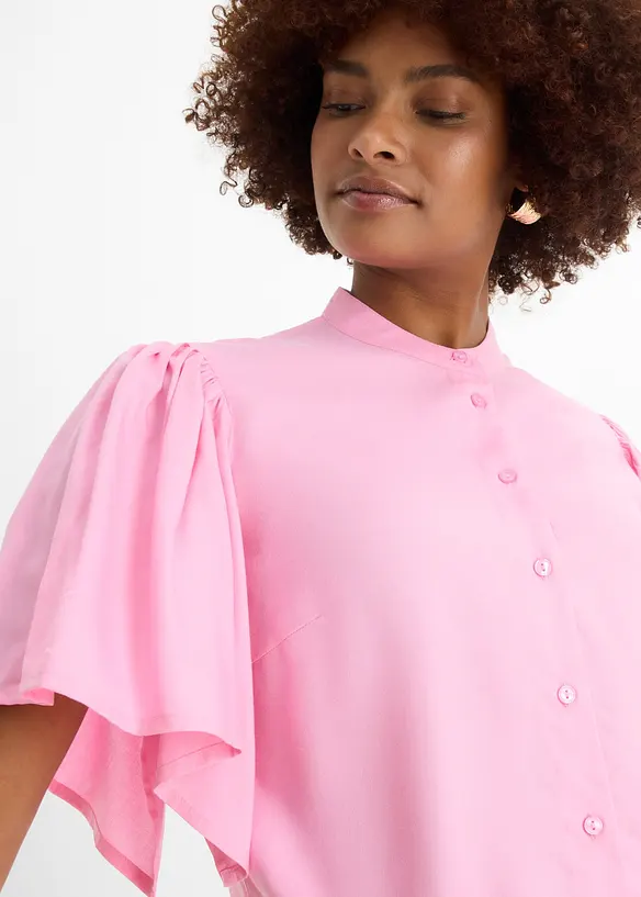 Bluse aus flie&szlig;ender Viskose, bonprix