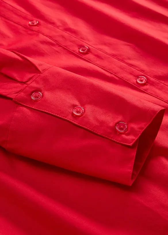 Hemdblusenkleid aus Baumwolle, bonprix