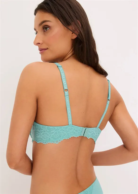 Schalen-BH mit zarter Spitze (2er-Pack), bonprix