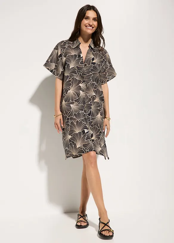 Chemise de plage 100% coton, bonprix