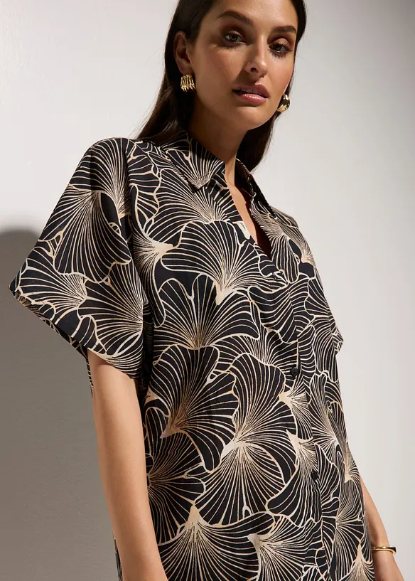 Chemise de plage 100% coton, bonprix