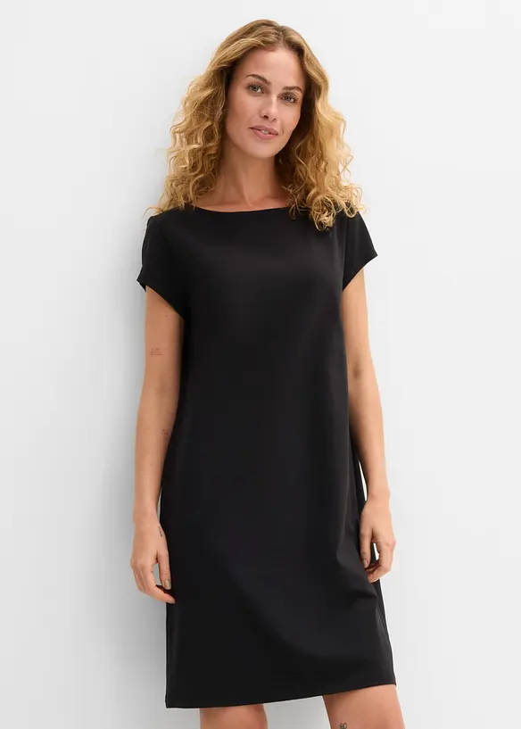 Shirtkleid aus elastischem Baumwoll-Mix, bonprix