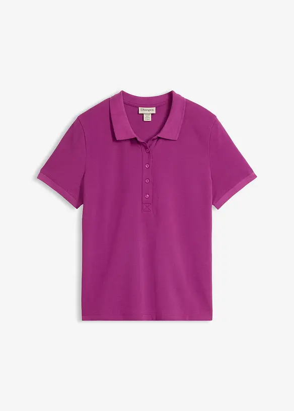 Piqu&eacute;-Poloshirt aus reiner Bio-Baumwolle, bonprix