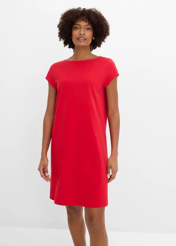 Robe en jersey coton extensible, bonprix